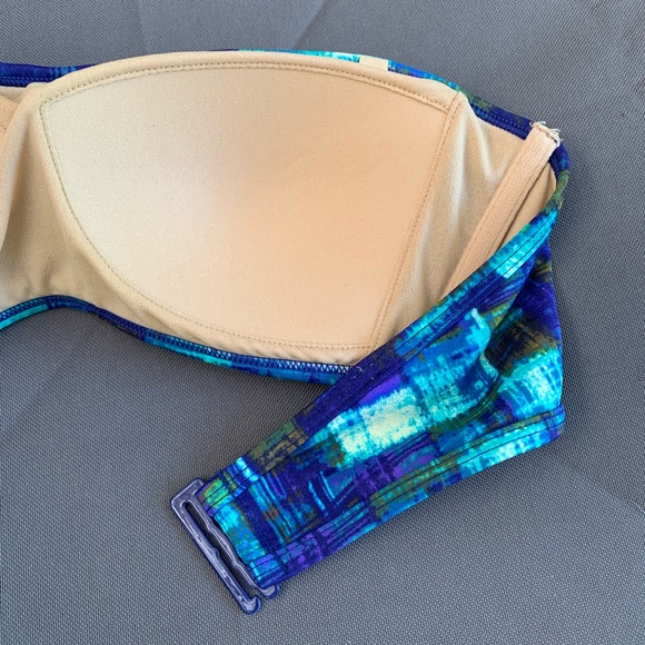 Joe Fresh Multi-Coloured Bandeau Bikini Top - Picture 7 of 7